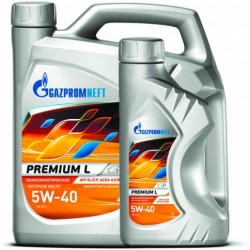 Gazpromneft Premium L, 5W40 SL/CF, 1л