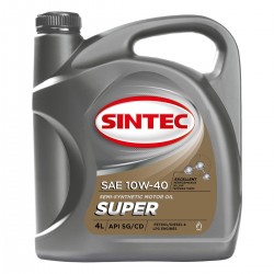 Sintec Супер SAE 10w40 API SG/CD  4л
