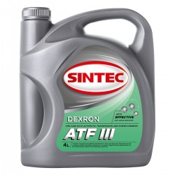 Sintec ATF III Dexron 4л