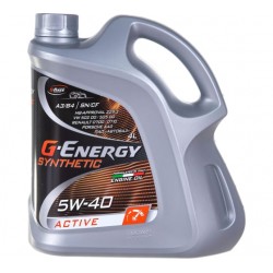 G-Energy Synthetic Active 5W-40   4л