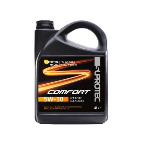 HC - синтетическое моторное масло A3/B4 Suprotec Comfort 5W-30 4л